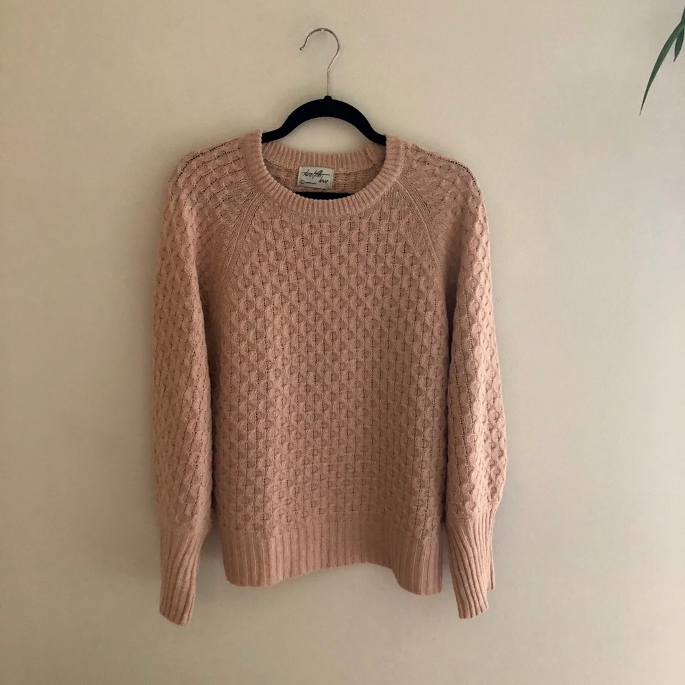 Oversized peachy sweater
